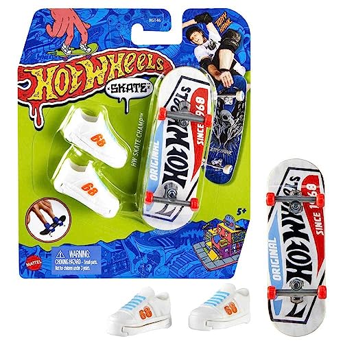 Hot Wheels Skateboard 30 Shoe 2 Toy Vehicle for Children from 5 Years, Multi-coloured - Image 2
