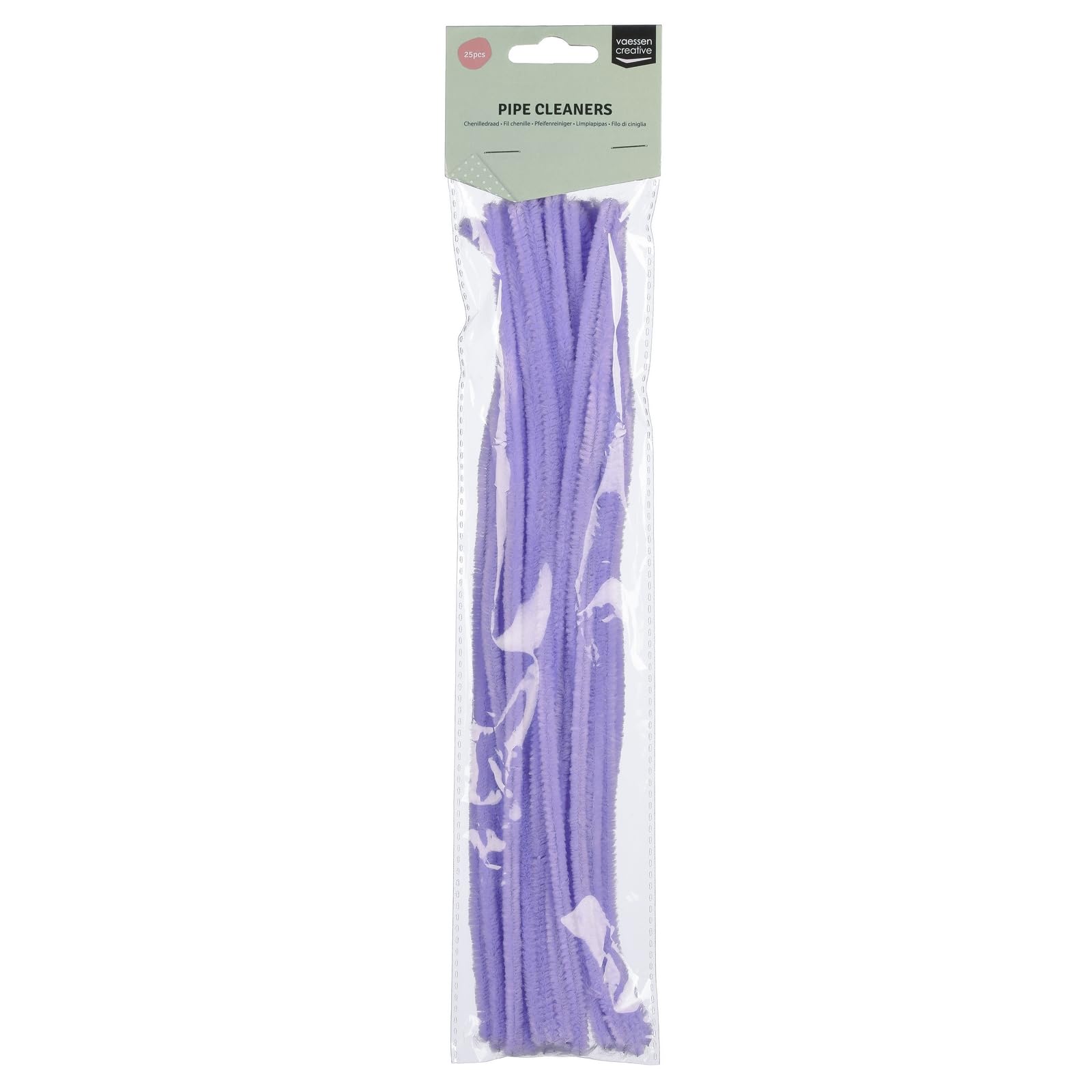25 Scovolini Per Artigianato Lilla | 30 Cm | Per Lavoretti Creativi E Bambini