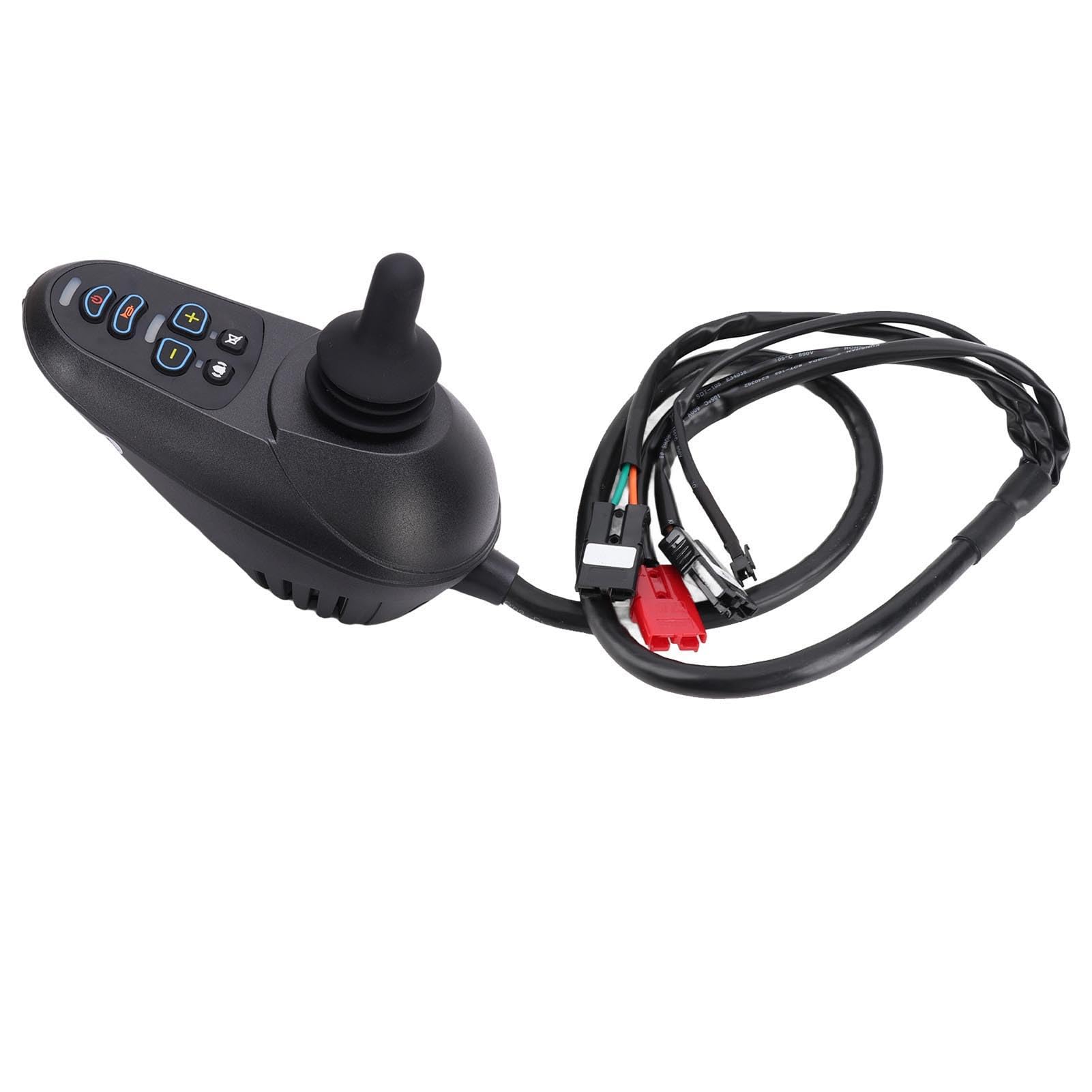 Jiawu Controller Joystick Ad Alta Corrente da 50 A con Impugnatura Ergonomica, Pratica Sostituzione del Joystick della Sedia per Disabili per un Controllo Confortevole