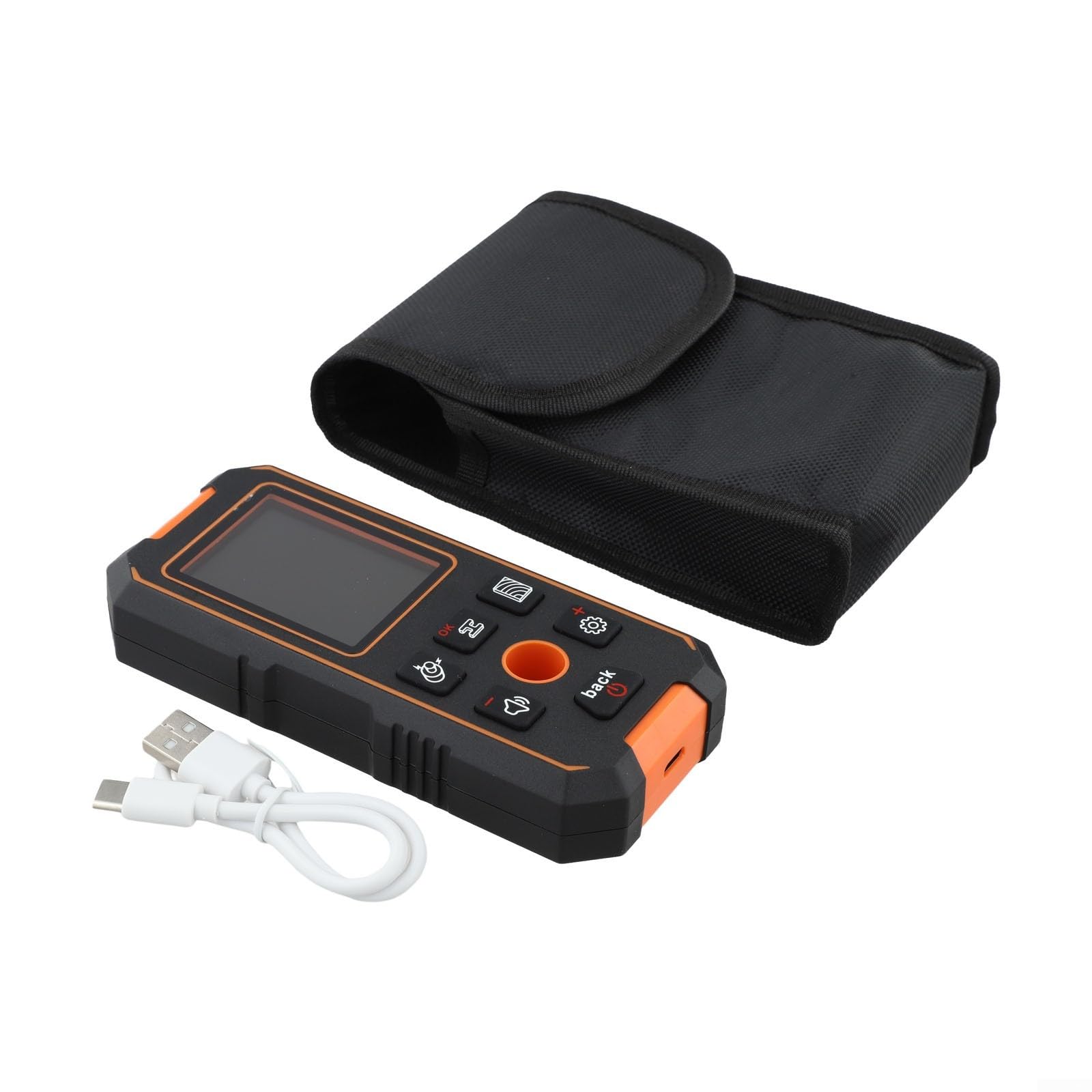 Détecteur de goujons mural avancé NF-513 – Détecteur de faisceaux multi-mode pour tuyaux métalliques, fils sous tension, solives, charge USB de 8 cm de profondeur