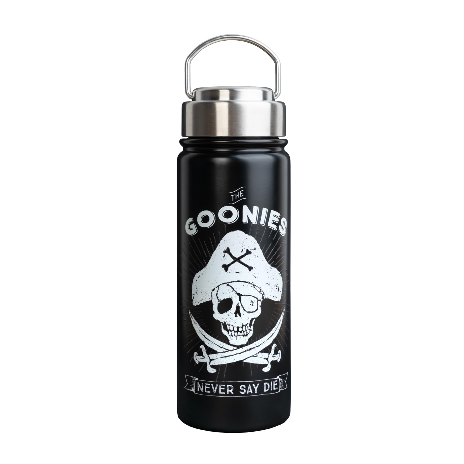 Grupo Erik The Goonies Metal Water Bottle 550Ml / 19Oz - | Hot And Cold Water Bottle Stainless Steel, Cute Travel Bottles Gym | Cool Gifts Under 20 Pounds