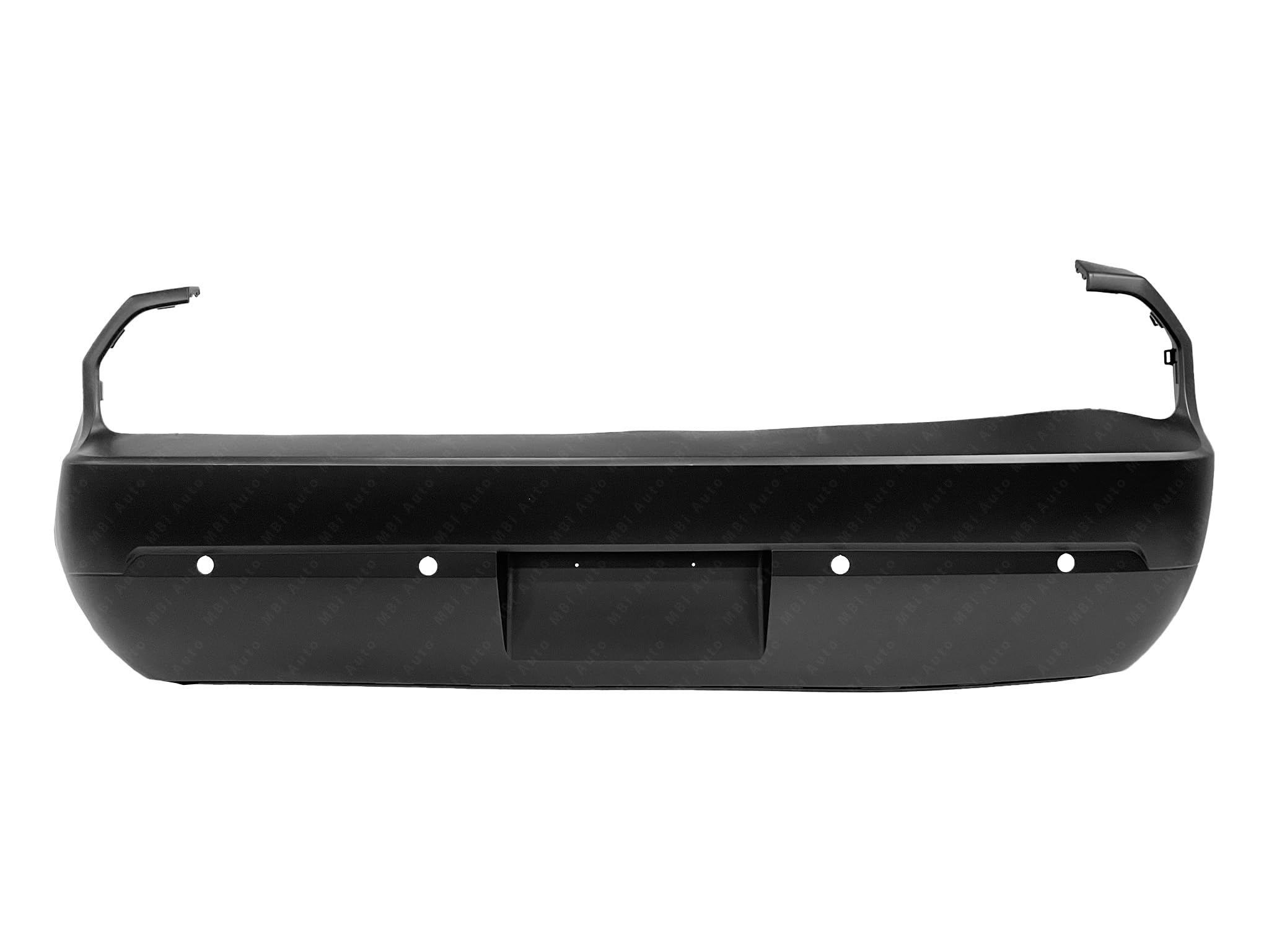 BUMPERS THAT DELIVER - Primered, Rear Bumper Cover Replacement Compatible with 2012 2013 2014 Dodge Challenger w/Park Assist 12 13 14, CH1100974