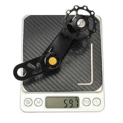 KAWN Single Speed Rear Derailleur Chain Tensioner Bike Replacement Black