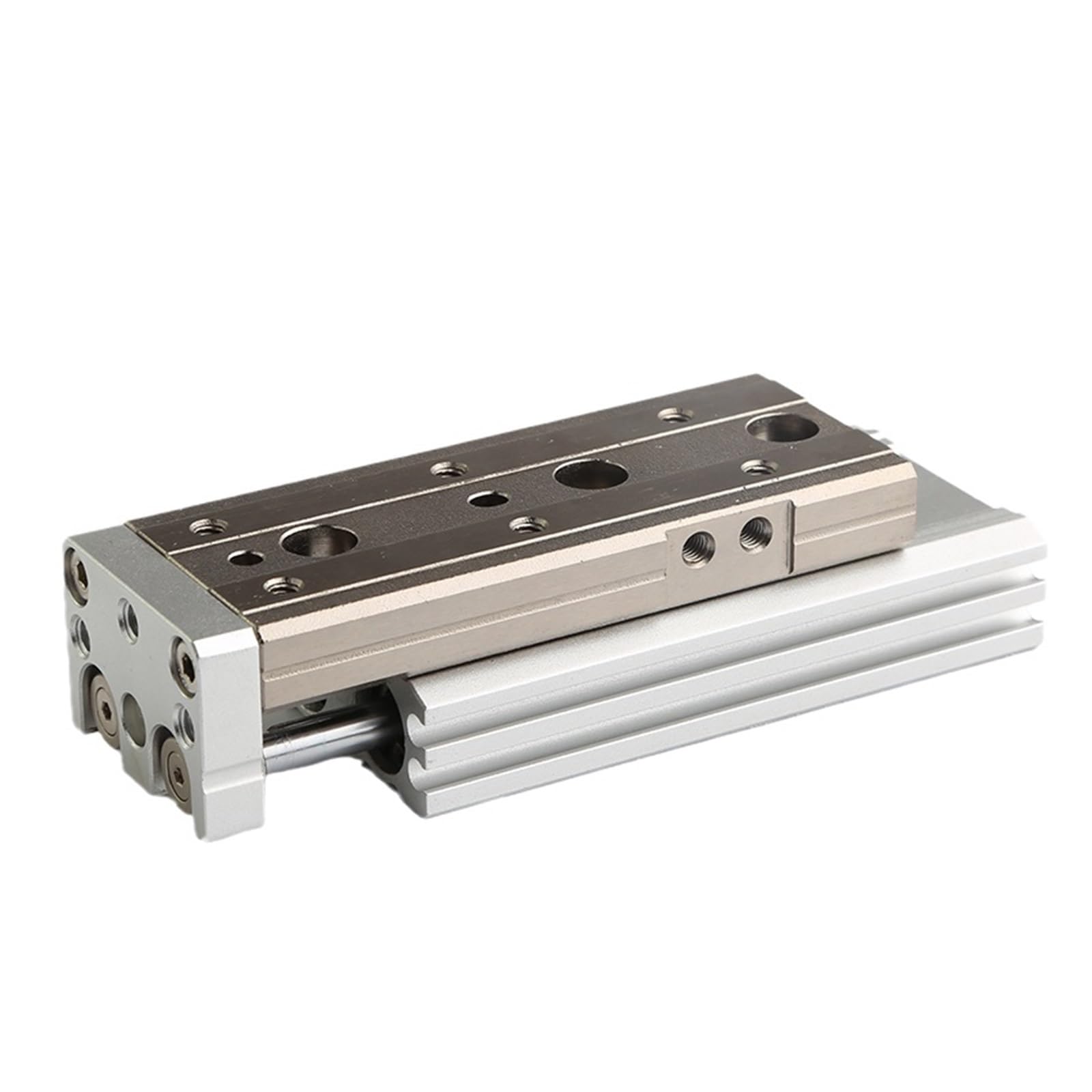 Stół Pneumatyczny Typu SMC Podwójny Siłownik Z Szyną Prętową MXQ6-10 MXQ8-20 MXQ12-30 MXQ16-40 MXQ20-50 MXQ25-75 100 125 Precyzyjna Płynna Praca(150mm,MXQ20)