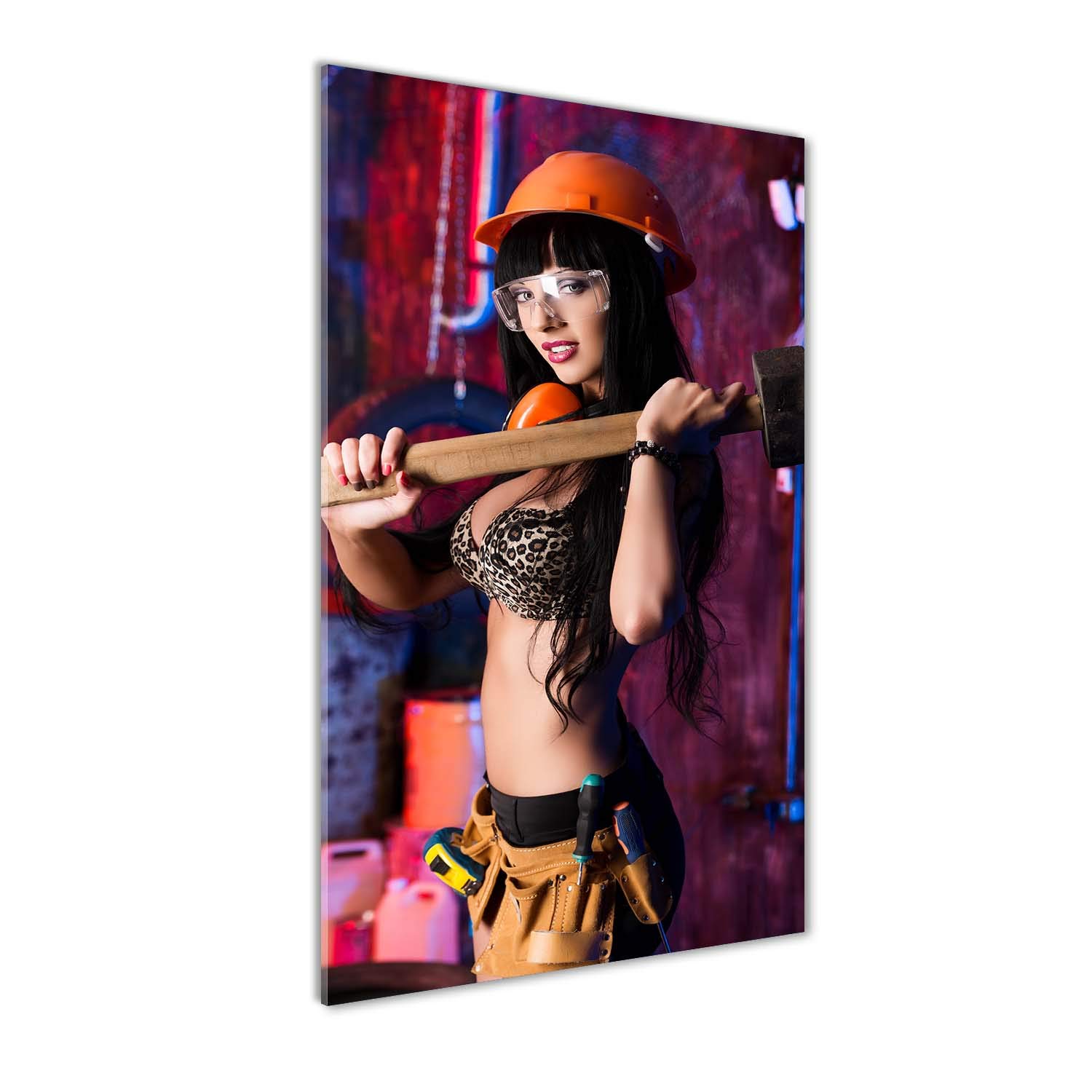 Impression sur verre Tulup 60x120 cm tableau multicolore haut de gamme