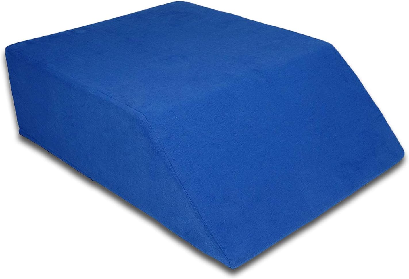 Sanolind Orthopaedic Leg Elevation Pillow, Leg Support Cushoin, Vein Cushion, Helps against Overloading Complaints or after an Operation/Size 70 x 50 x 20 cm (Blue)