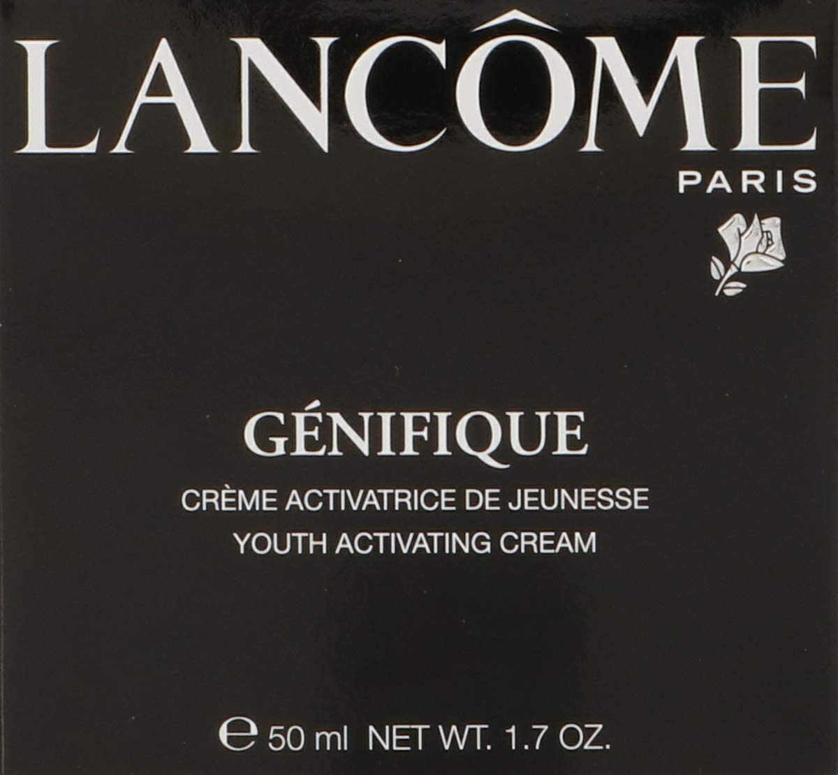 Lancôme Génifique Cream Day Cream, Anti-Ageing Face Care, Intensive Moisturiser with Hyaluronic Acid, Ideal Makeup Base, 50 ml