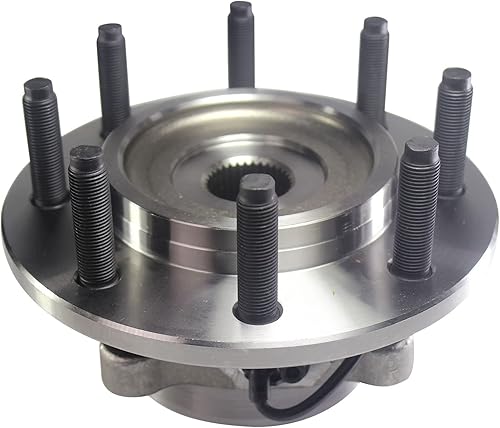 Miniatura 5 de 515101 Cojinete de rueda delantera y conjunto de cubo 4WD con ABS 8 lengüetas para Dodge Ram 1500 2500 3500 2006-2008 Conjunto de cubo de rueda 4x4