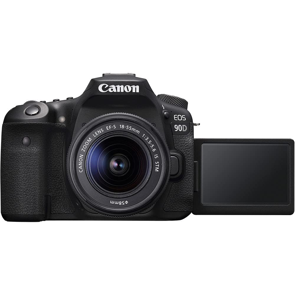Amazon.com : Canon EOS 90D DSLR Camera with 18-55mm Lens (3616C009