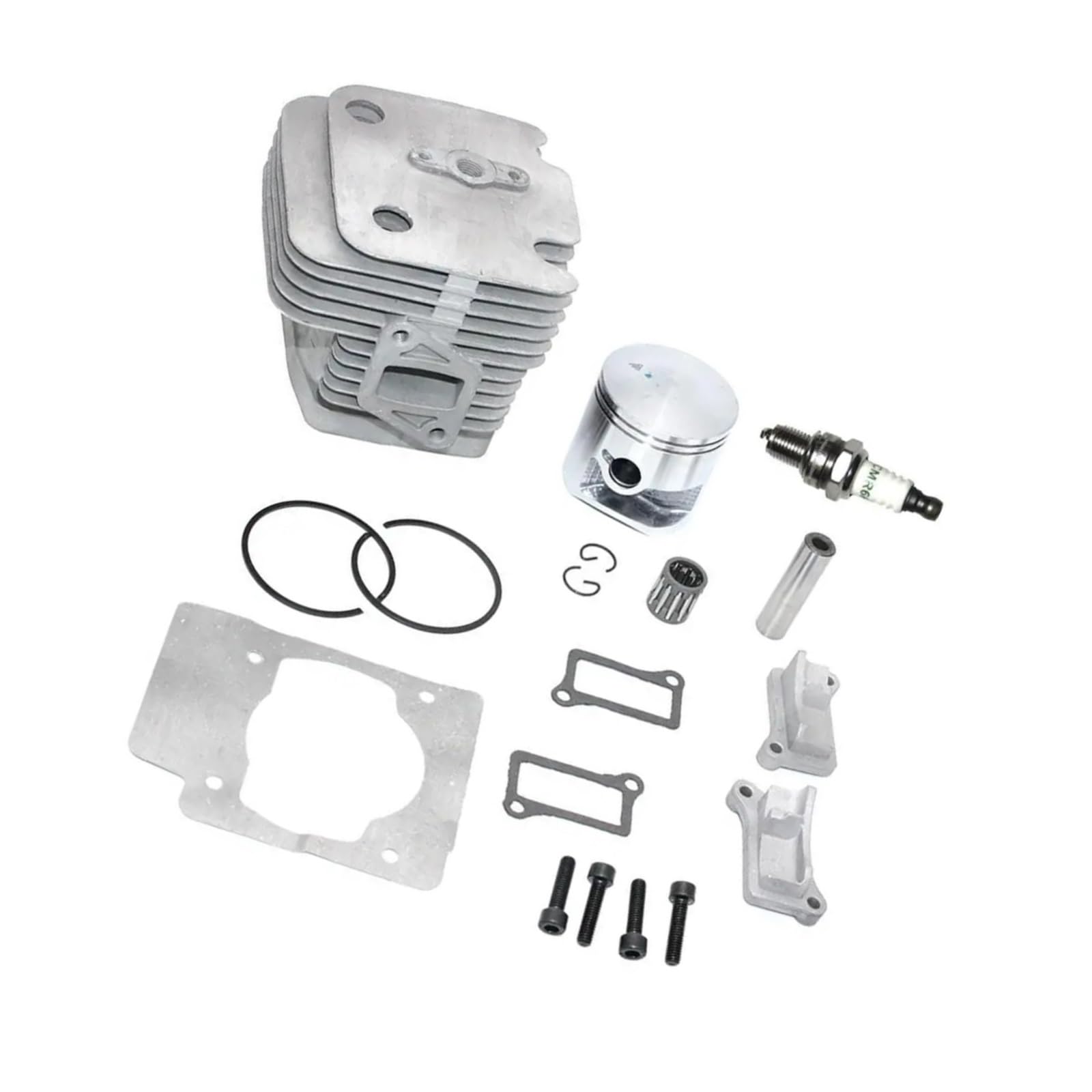 Kit cylindre-piston 51mm pour réparer moteur souffleur 75,6cc