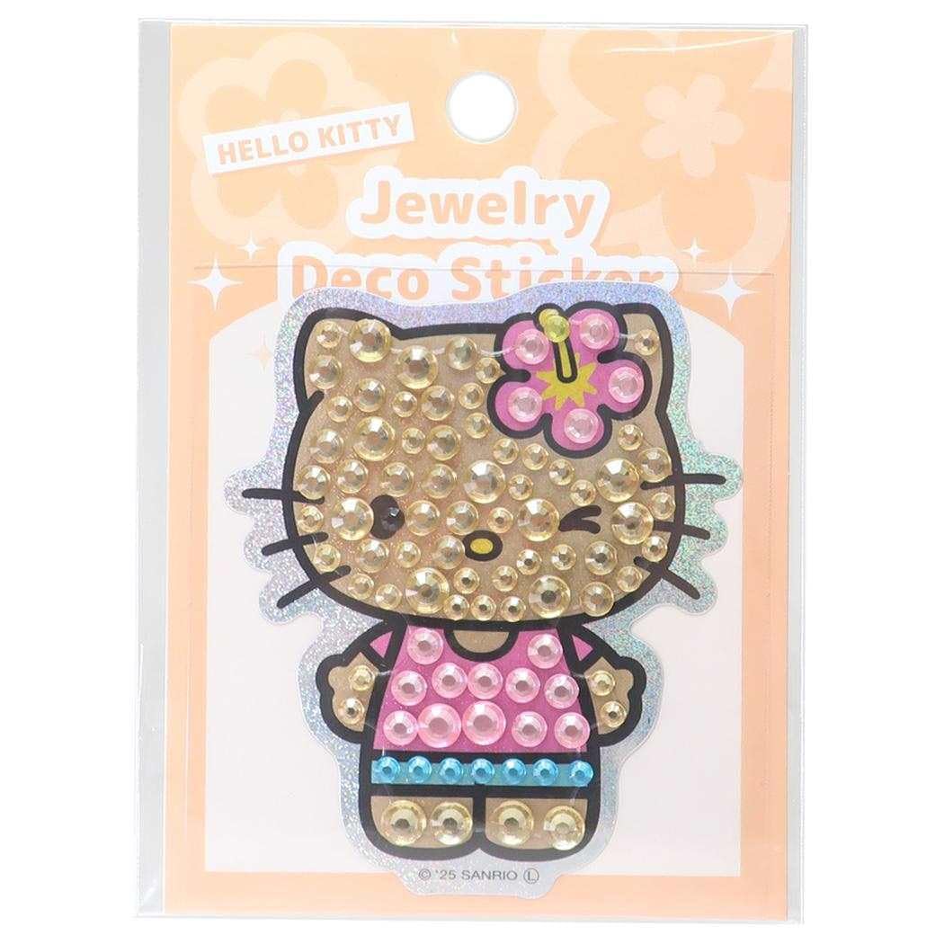 Amazon.co.jp: ハローキティ[ダイカットシール]ジュエリーデコ