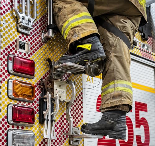 HAIX Fire Eagle Air Composite-Toed Waterproof Firefighting Boots with European Bullhide Leather4