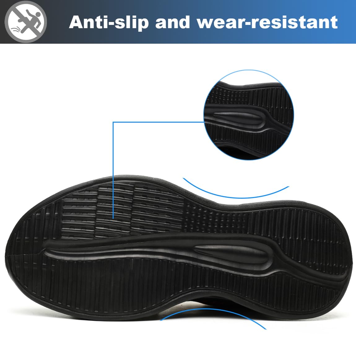 Scarpe Antinfortunistiche Uomo Donna Scarpe da Lavoro con Punta in Acciaio Scarpe da Cantiere 36-46