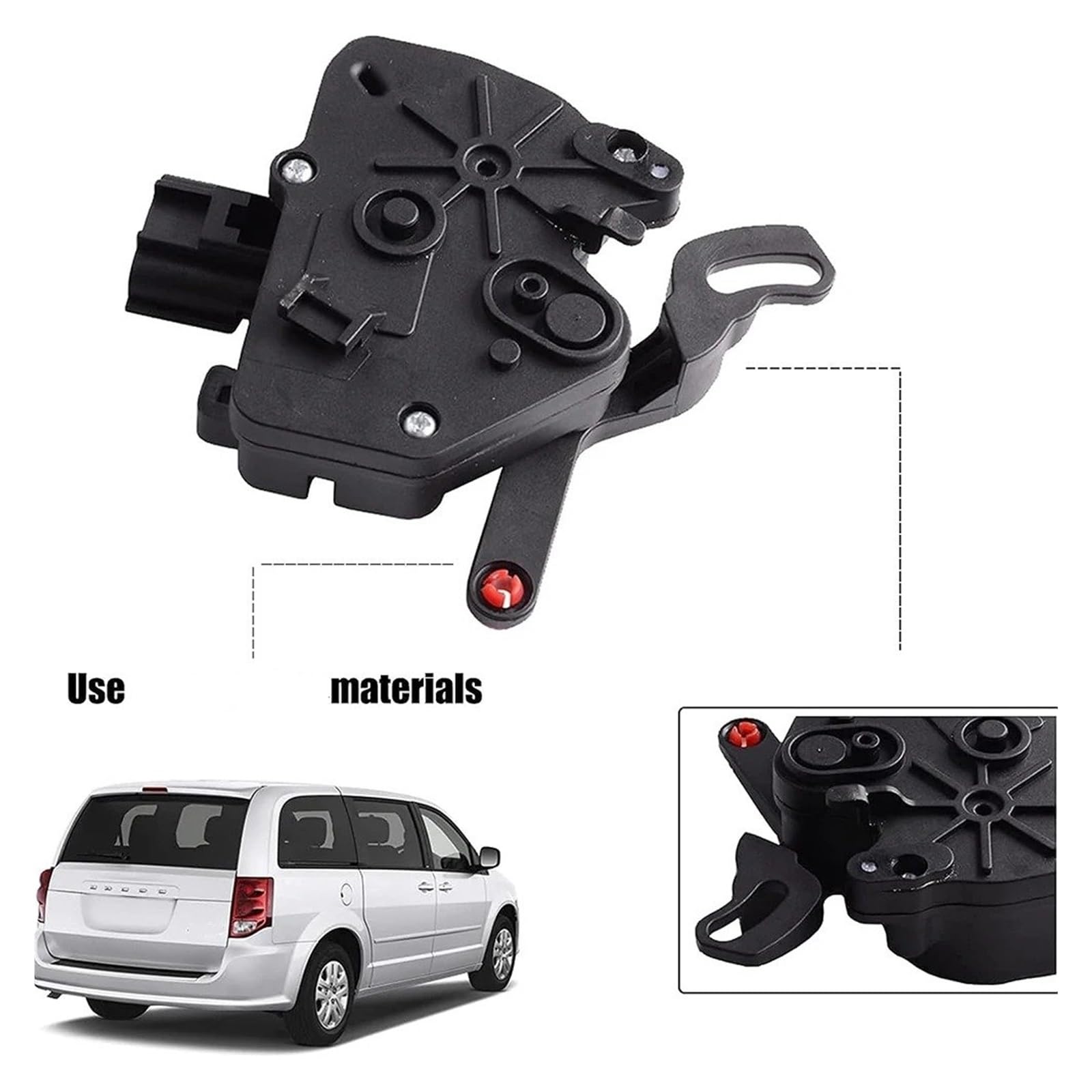 Attuatore Per Serratura Portiera Attuatore Blocco Porta Scorrevole Lato Passeggero Destro 5020678AA Di Ricambio Per Chrysler Per Town & Country 2008 2009 2010 2011 2012-2016