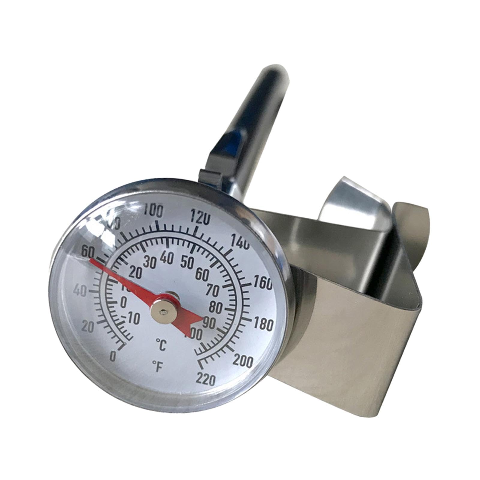 ?????? Milk Thermometer Food Thermometer Espresso Machine Accessories Pot Thermometer 1 inch Dial Thermometer for Tea Frothing Milk