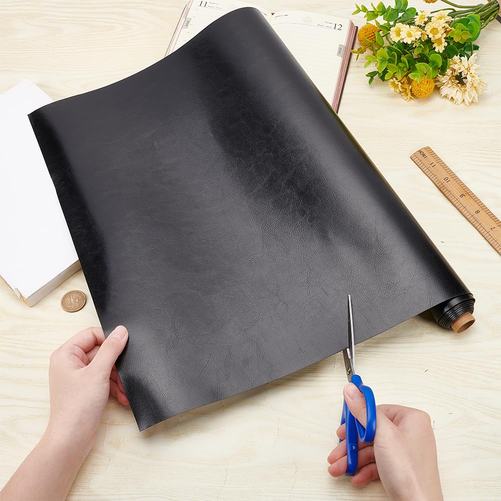 OLYCRAFT similpelle in finta pelle 120 x 43 cm 0,7 mm spessore per rilegatura libri copertina