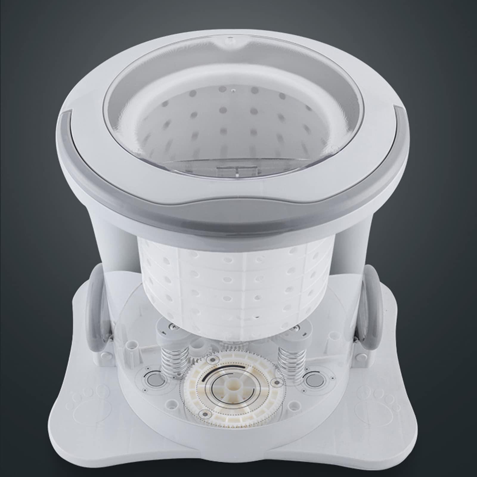 Mini essiccatore a manovella, Lavatrice Portatile a manovella ed essiccatore per Campeggio, dormitori - Mini asciugatrice Manuale Non elettrica per Appartamenti e Uso Domestico