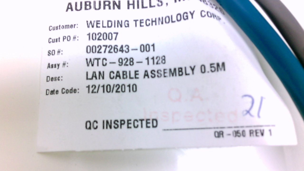 PILZ 630311 4 AMP, 5 PINS, 5M Length, Cable Assembly, Female, IP68 Protection Class, Order NO: PSEN OP Cable AXIAL M12 5-Pole 5M, PUR, UNSHIELDED, with A Straight M12 Connector