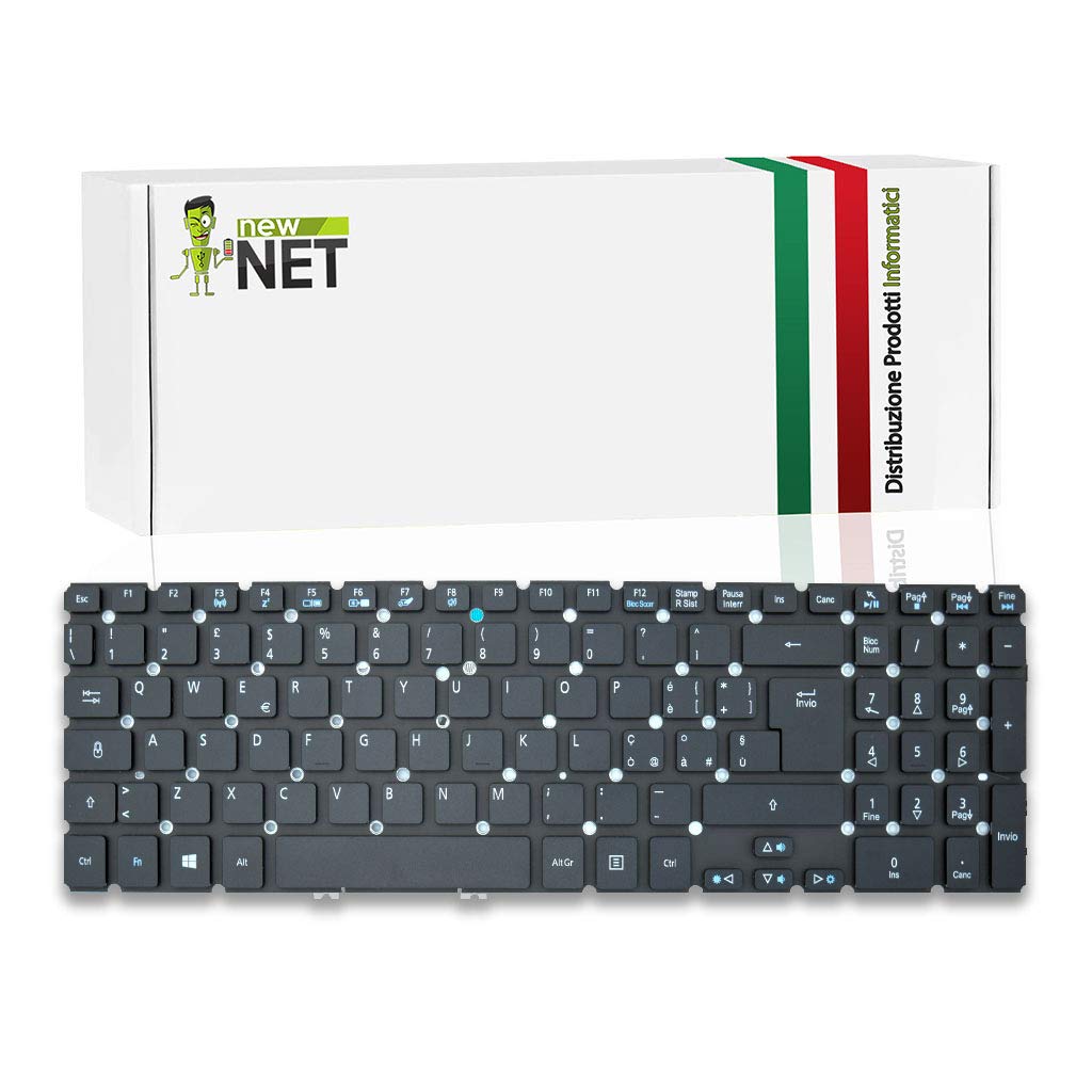 Tastiera Italiana Per Acer Aspire - Ricambio Compatibile Con Modelli E5 E ES1