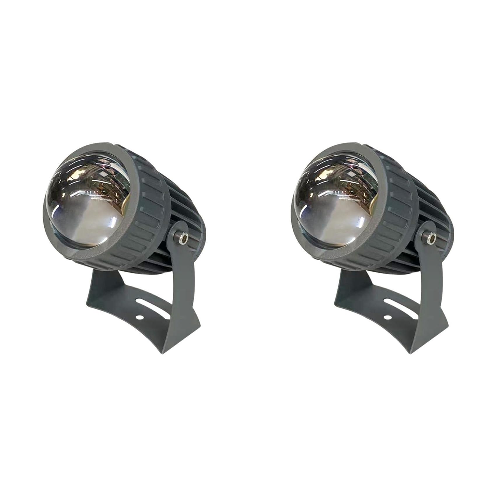 Hndhbfgrt 2X Outdoor LED Garden Wall Spotlights 10W Landscape Lighting AC220V IP65 Waterproof One Beam Spotlight White Light