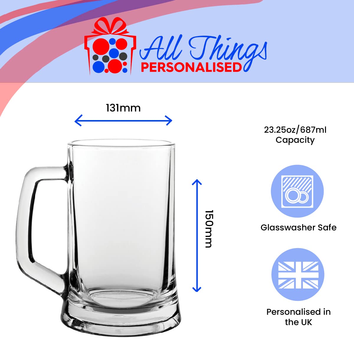 Verre à bière gravé, citation d'essai, cadeau fantaisie