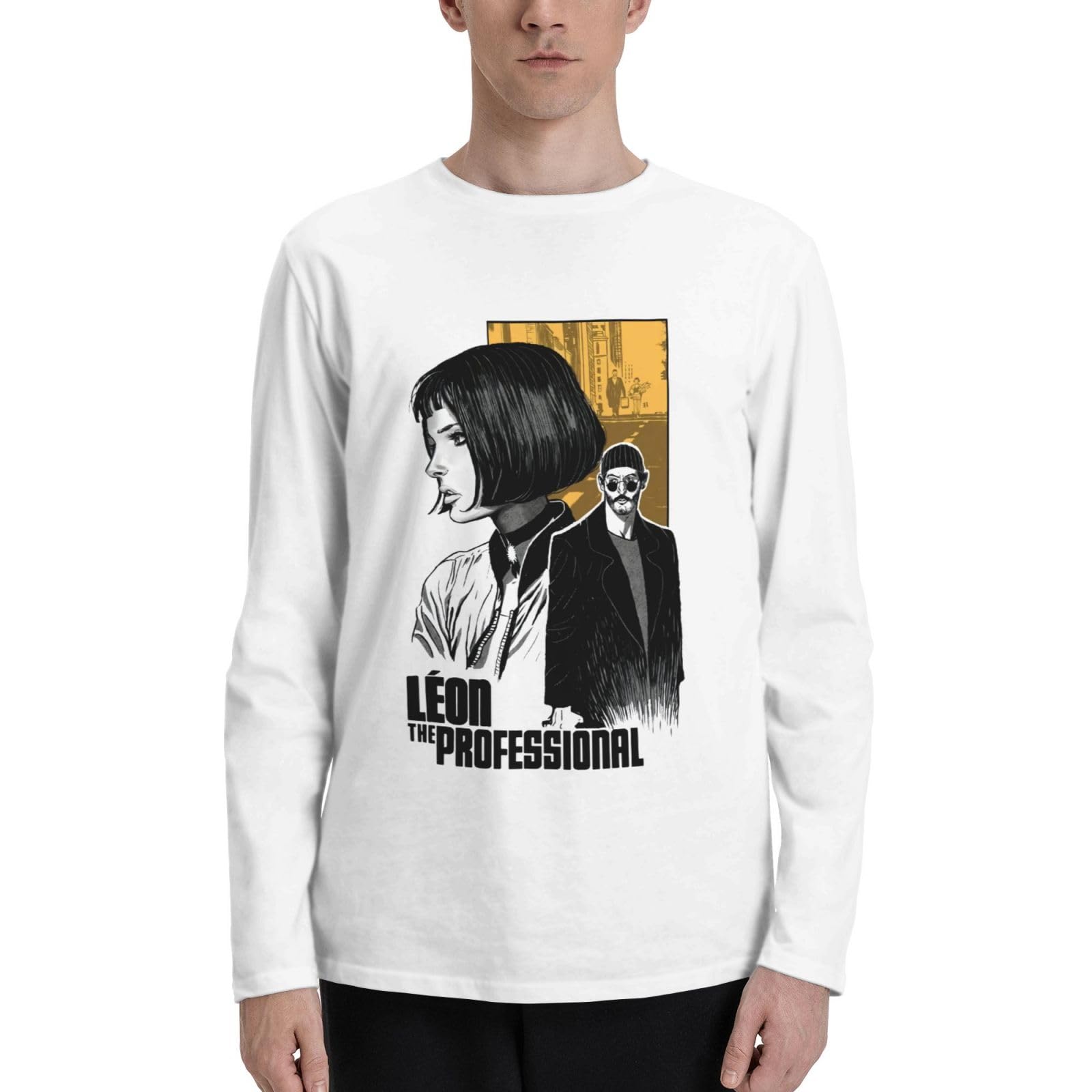 Amazon.co.jp: 長袖 レオン Leon マチルダ 映画 メンズ ロングtシャツ 
