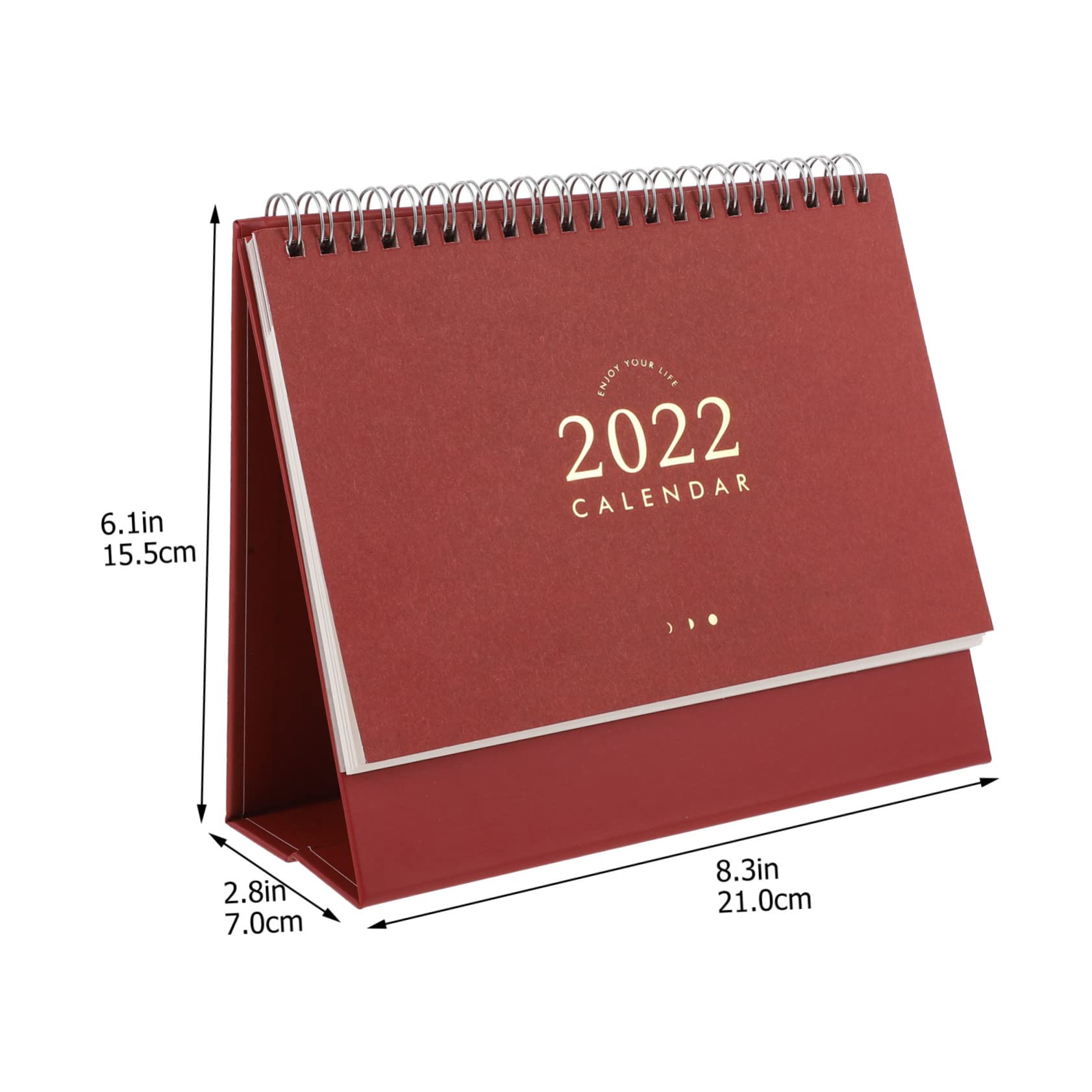 6 szt. 2022, kalendarz biurkowy, dekoracja domu, planer miesięczny, kalendarz na rok 2022, kalendarz na biurko 2022, kalendarz stojący, papier biurowy, akcesoria charytatywne, 6 szt