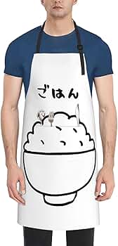 Amazon.co.jp: [ZOOKISS] おもしろ ごはん アニメ エプロン H型
