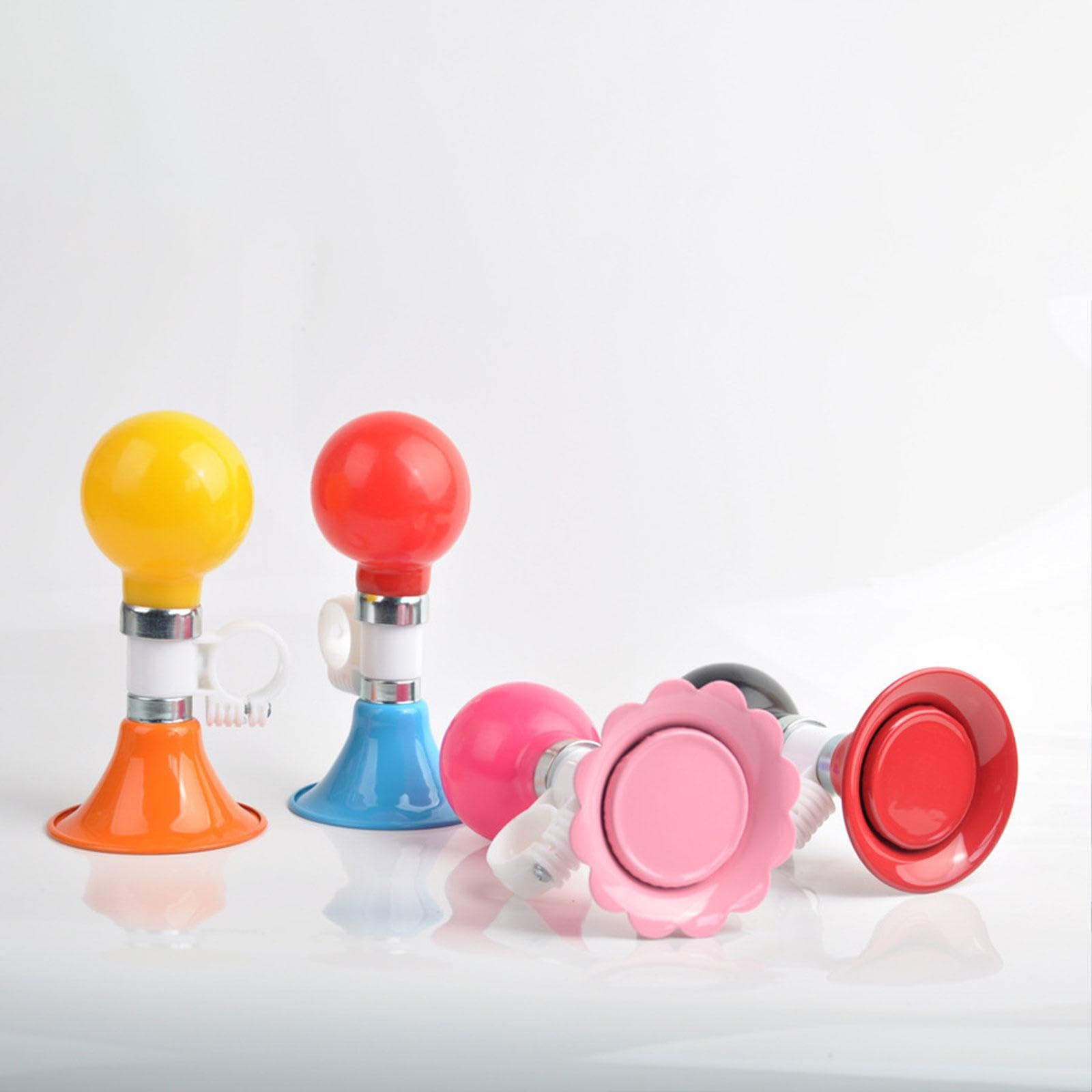 4X Altoparlante per Bicicletta per Bambini, Leggero, Accessori per Ciclismo, Tromba, Suono Forte, Nitido E Chiaro, Clacson Ad per Manubrio della