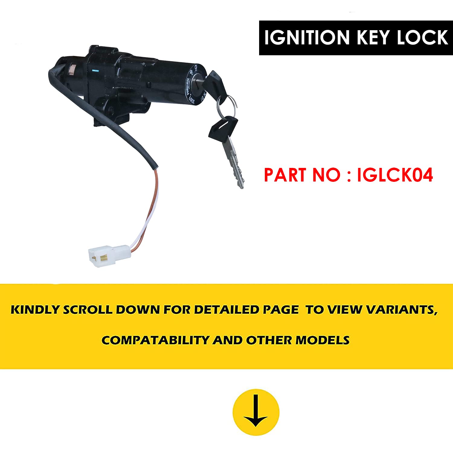 Bajaj Lock SetIgnition Switch Price List All Models, 45 OFF