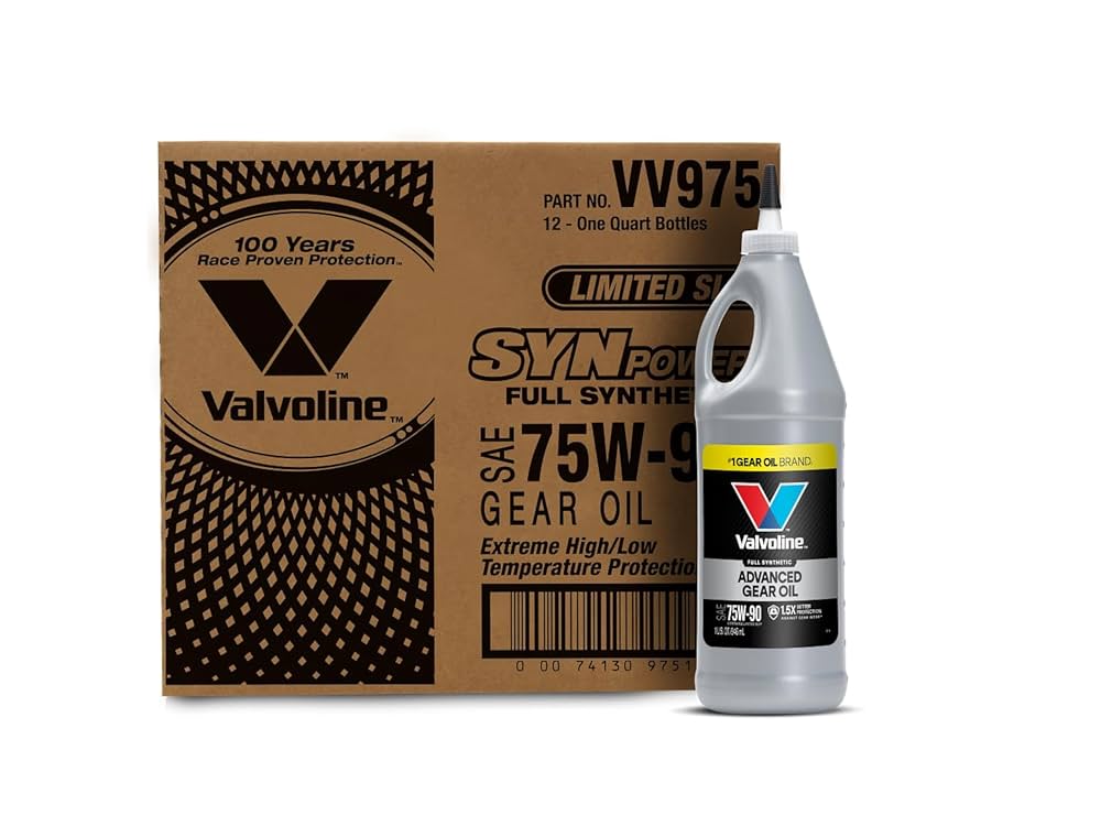 Valvoline 高性能 80W-90 ギアオイル 946mL5本セット Valvoline 高性能 80W-90 ギアオイル 946mL5本セット Valvoline