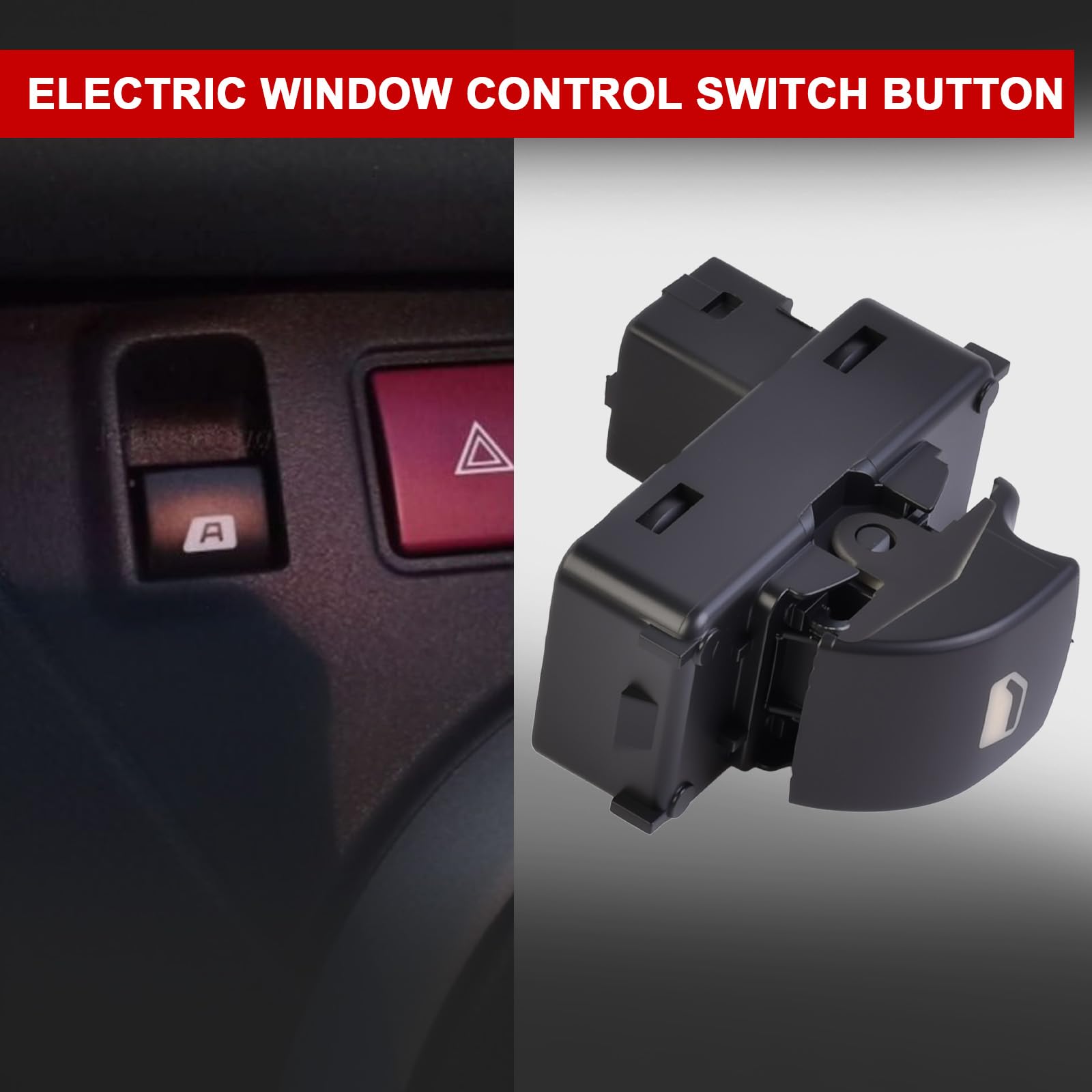 Interruttore per finestra elettrico interruttore alzacristalli, adatto per accessori auto Berlingo Partner, parte # 6490HQ 6490 HQ 6490.E3 6490.HQ 6554.QL 6490E3 6554.HJ 6554QL 6554.HF