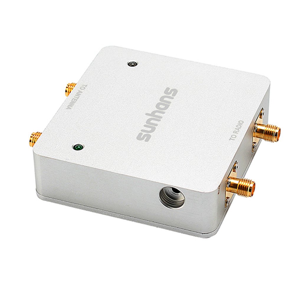 SH24Gi1000-D2 Amplificateur de Signal WiFi Double Antenne 1000mW 2.4G 2T2R / Amplificateur de Signal WiFi 300Mbps