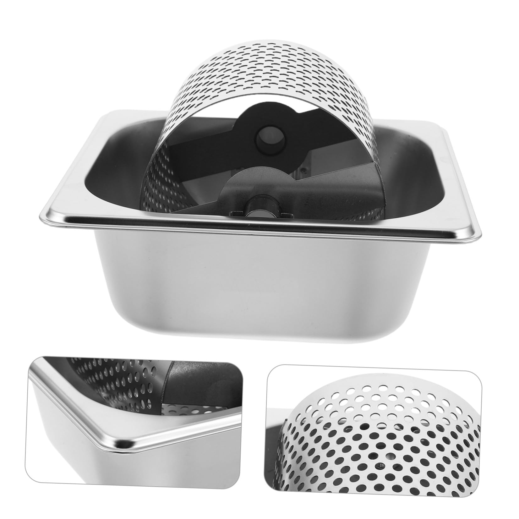 Rullo Applicatore di Burro in Acciaio Inox 1L Supporto, Distribuzione Burro per Hamburger e Dolci, Strumento per Imburrare Pane e Torte, Adatto a Cucine Commerciali e Barbecue