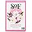 SoF Triple Milled Bar Soap - With Coconut Oil & Organic Shea Butter- Vegan & Non GMO- Free From Phthalates, Sulfates & Parabens- Cherry Blossom - 6 oz Bar 4 Bars