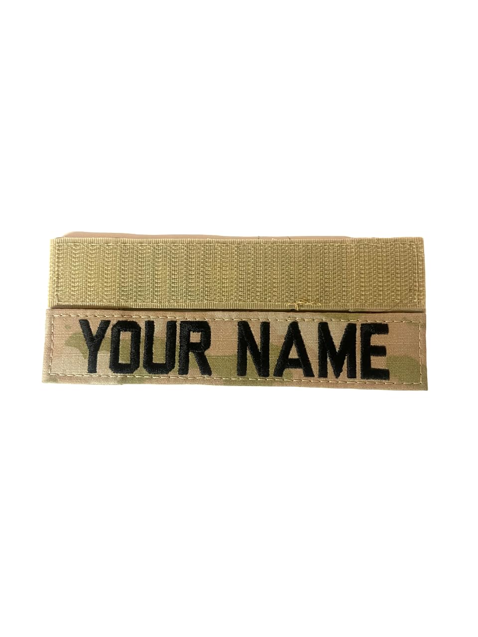 Army/3 Color OCP Army/3C Army AF/3C Air Force SF/3C Space Force Name Tape, with Fastener
