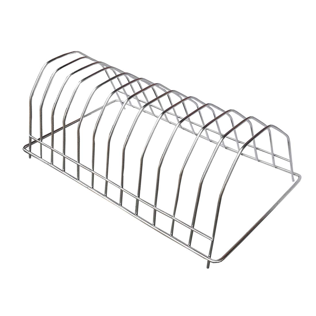 Oc9 - Soporte para platos de acero inoxidable (4 unidades) para cocina (estilo 23)