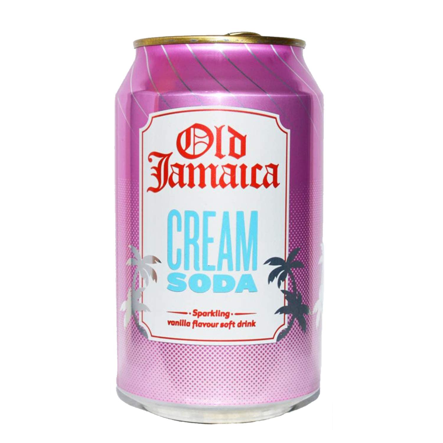 Old Jamaica Cream Soda|Sparkling Vanilla Flavour Soft Drink, 11.16