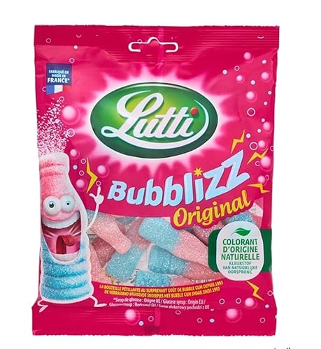 Lutti ルッティ グミキャンディ バブリーズ ASMR シャリっと食感 グミ 100g入のサムネイル