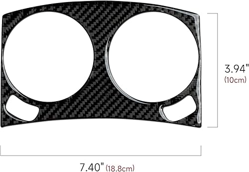 Miniatura 7 de Calcomanías decorativas para portavasos de agua delantero de automóvil para Chrysler 300  300C  300C  300S  LimitedTouringBase Accesorios Adhesivos