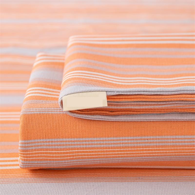 Drap de lit tatami en vieux tissu grossier pour chambre zen naturelle - 5