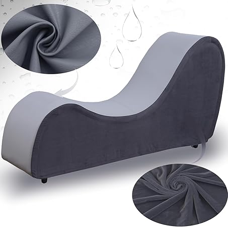 Modern Yoga Chaise Lounge Chair | Big Bean Bag Chair With High-Density Memory Foam For Living Room, Bedroom, Dorm