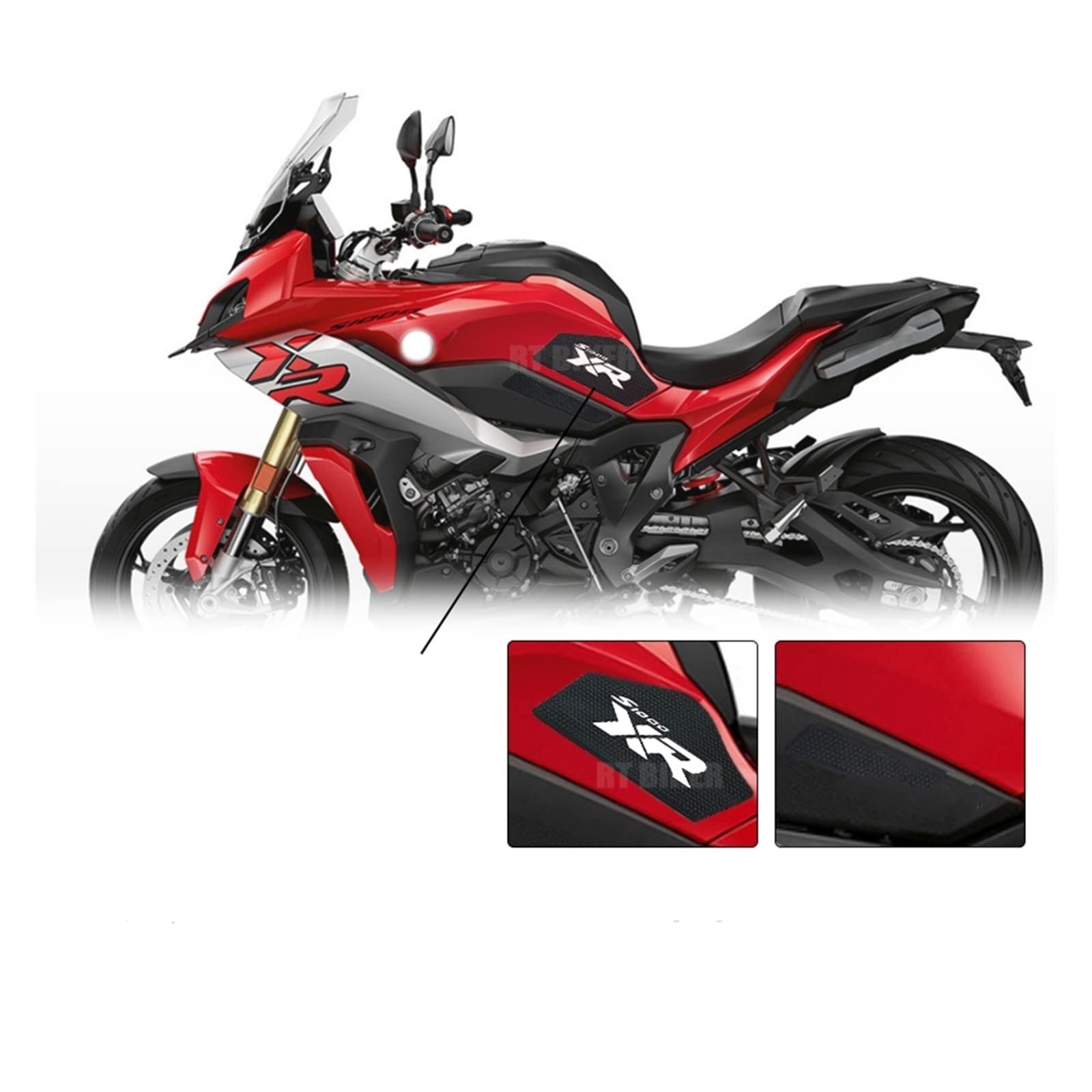Adesivi Antiscivolo Per Serbatoio Moto – Per BMW S1000XR 2020-2025, Protezione Da Graffi, Facile Applicazione E Rimozione