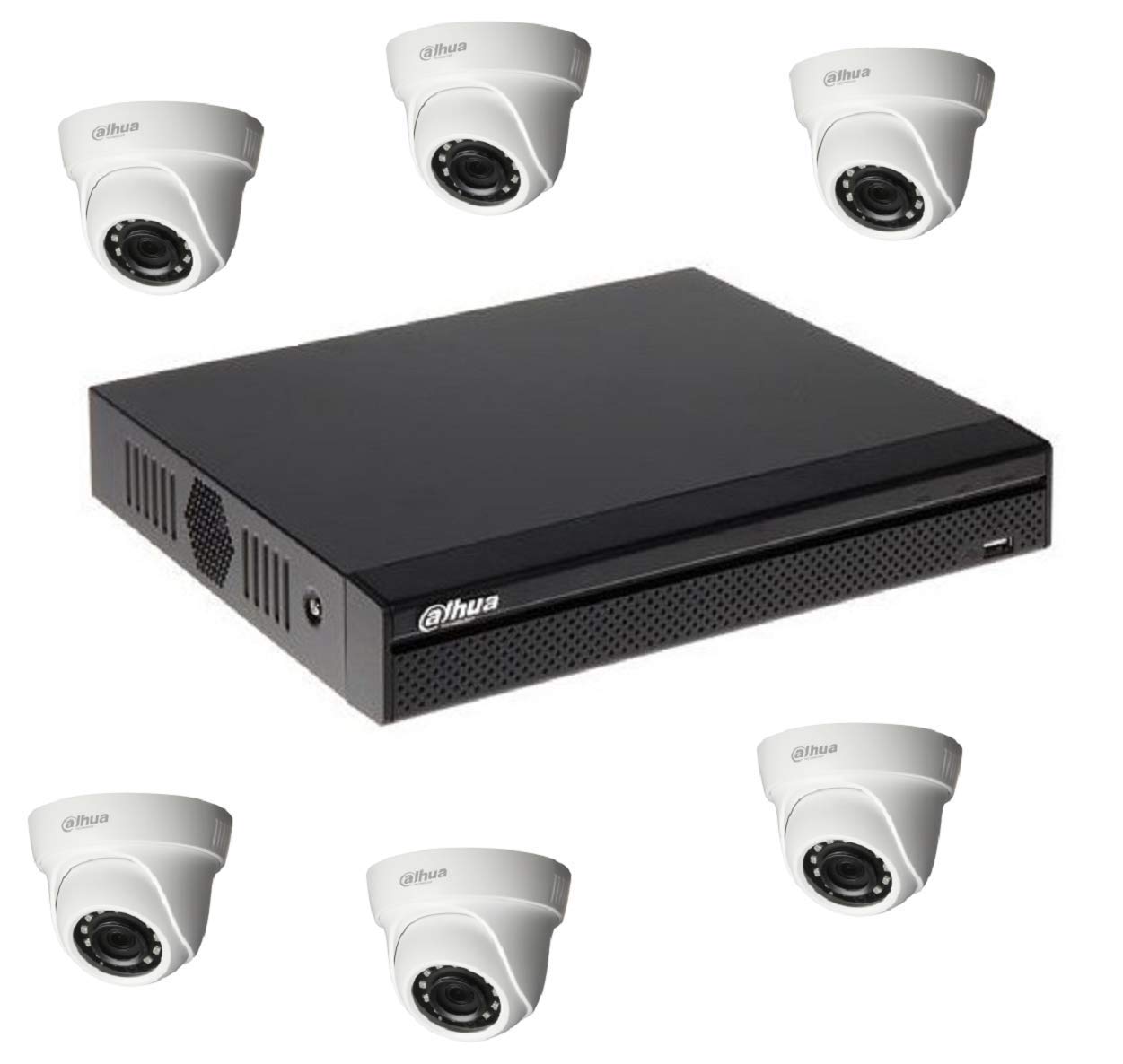 Telecamera Bullet Aggiuntiva HDCVI Technaxx/Dahua Per Kit Sicurezza PRO FullHD 1080P TX-50/TX-51 – Visione Notturna, Trasmissione Fino A 300m, Per Interni/esterni
