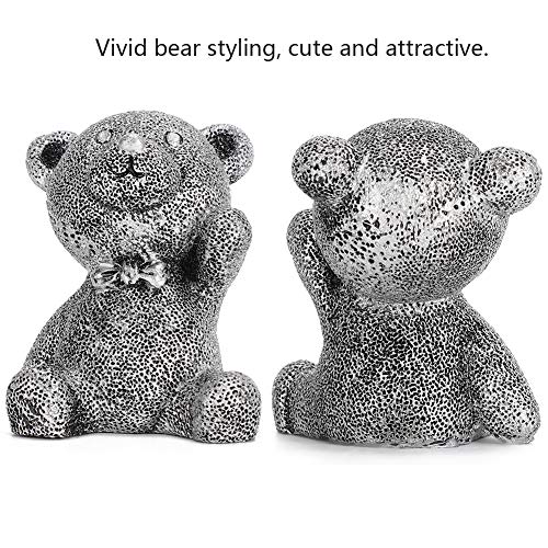 2 unidades de ornamento de resina, decoração de resina, para quarto presente de ação de graças prese