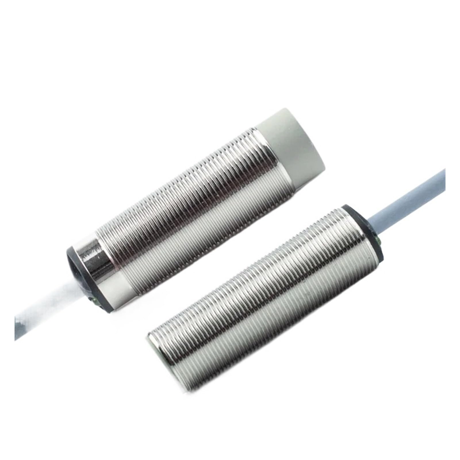 Sensor de proximidad inductivo de alta precisión integrado M18, distancia de detección de 8 mm, NPN, PNP, NO, NC, 24 V, 12 V(M18 NPN NO)