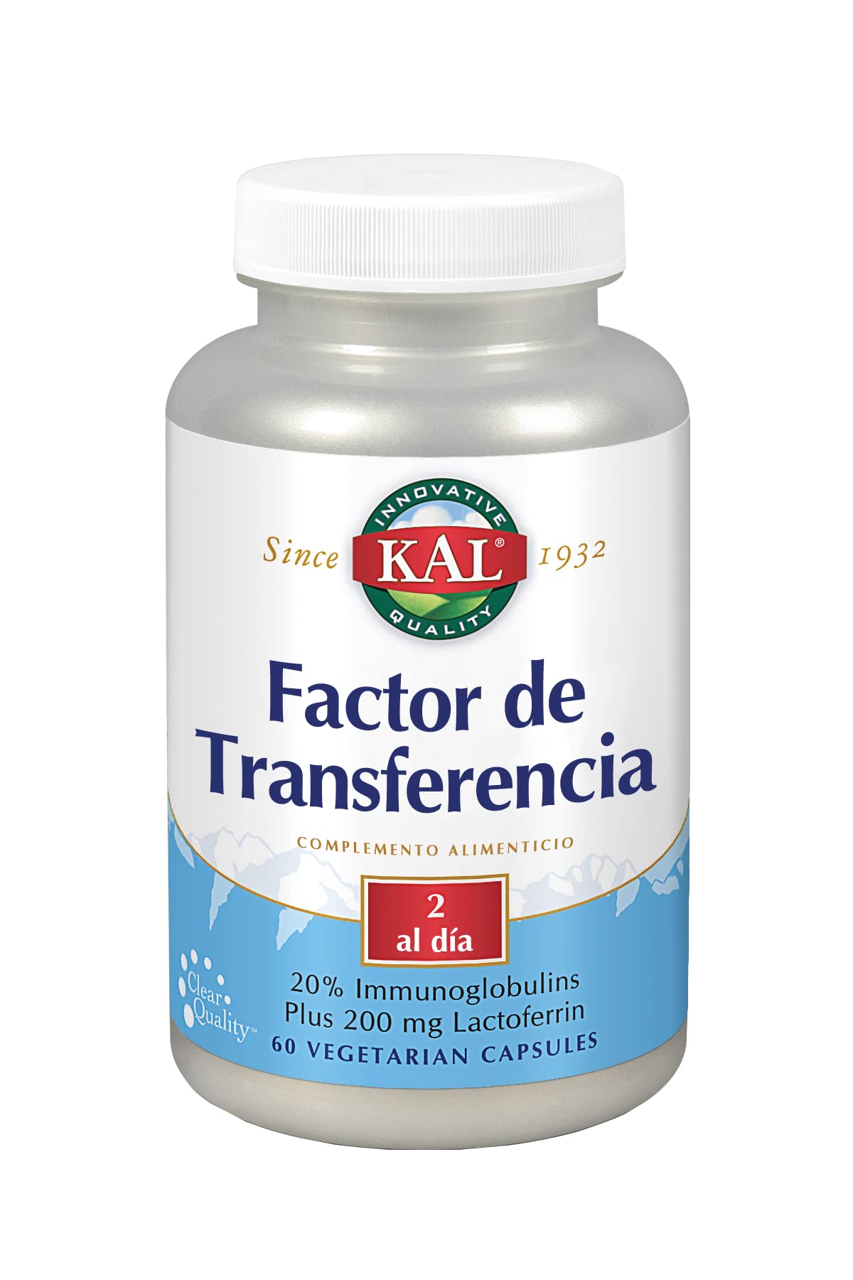 Kal Colostrum Lactoferrin, 60 Caps