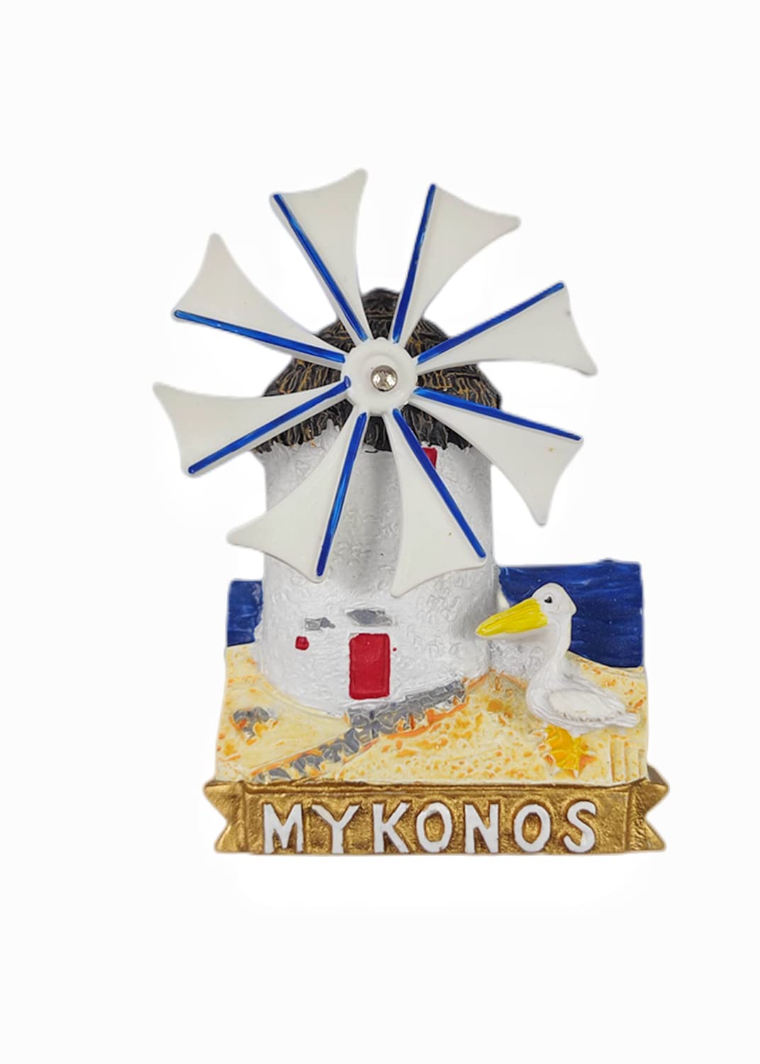 Bourtzi Nafplio Grecia magnete da frigorifero souvenir da viaggio