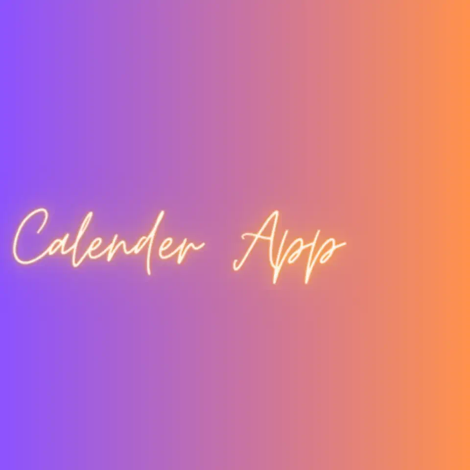 Calender App