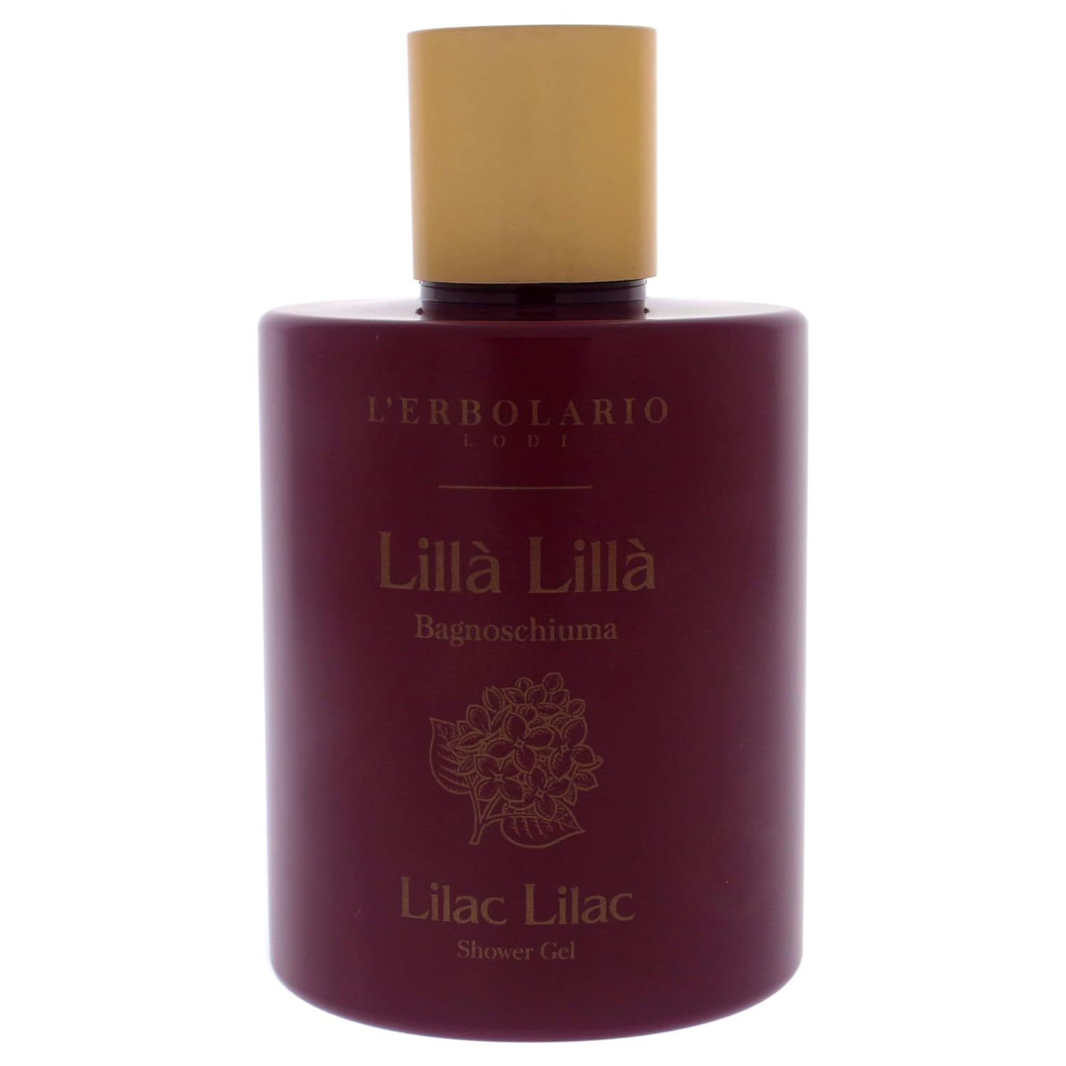L'Erbolario Lilac Lilac Shower Gel - Body Wash Gently Caresses and Cleanses Your Skin - Perfumed and Relaxing Body Foam - Scented Shower Gel - Refreshing and Invigorating Bath Gel - 10.1 oz